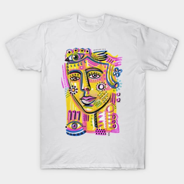 girl T-Shirt by Daria Kusto